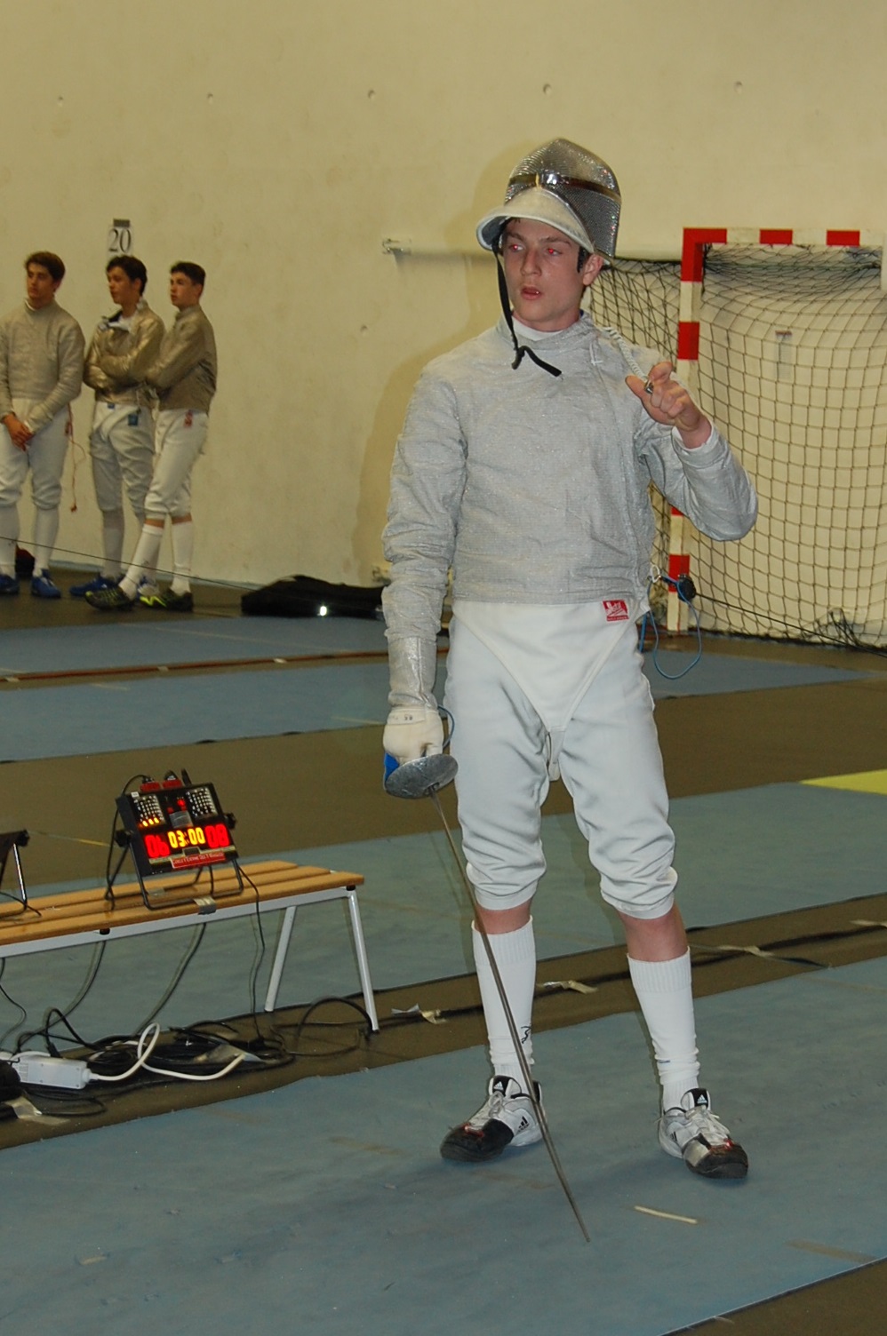 Quentin aux Championnats de France M17